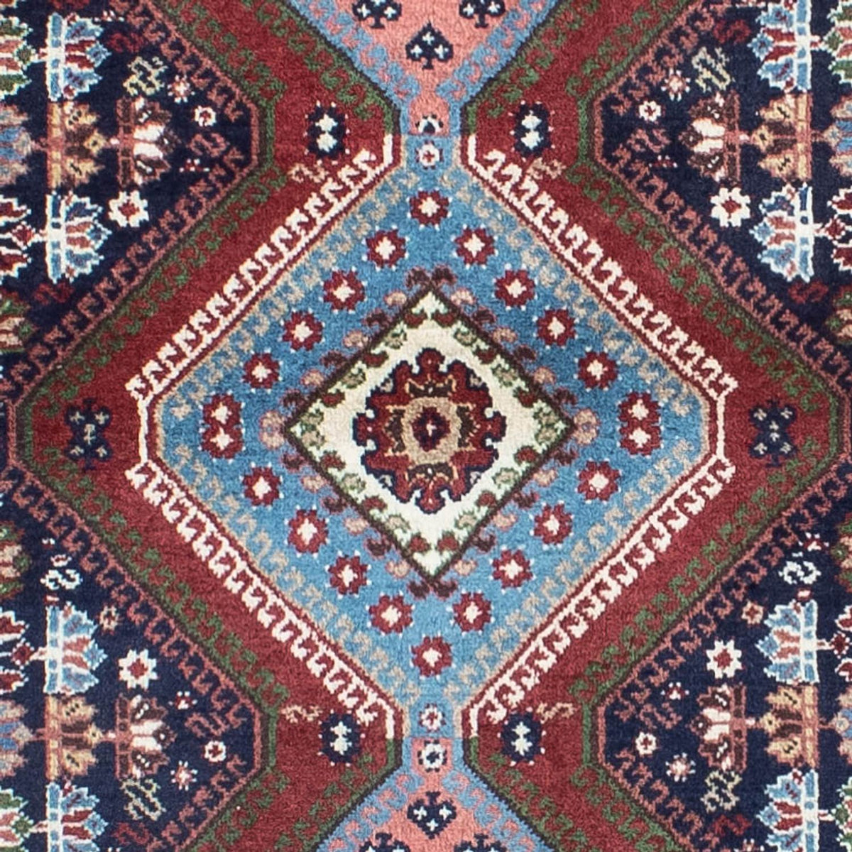 Alfombra de pasillo Alfombra persa - Nómada - 288 x 80 cm - multicolor