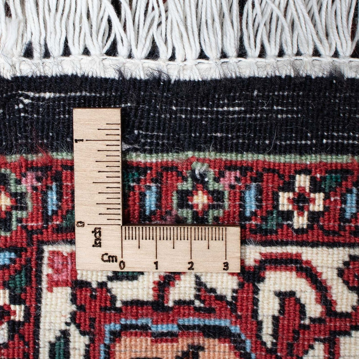 Alfombra de pasillo Alfombra persa - Bidjar - 202 x 98 cm - azul oscuro