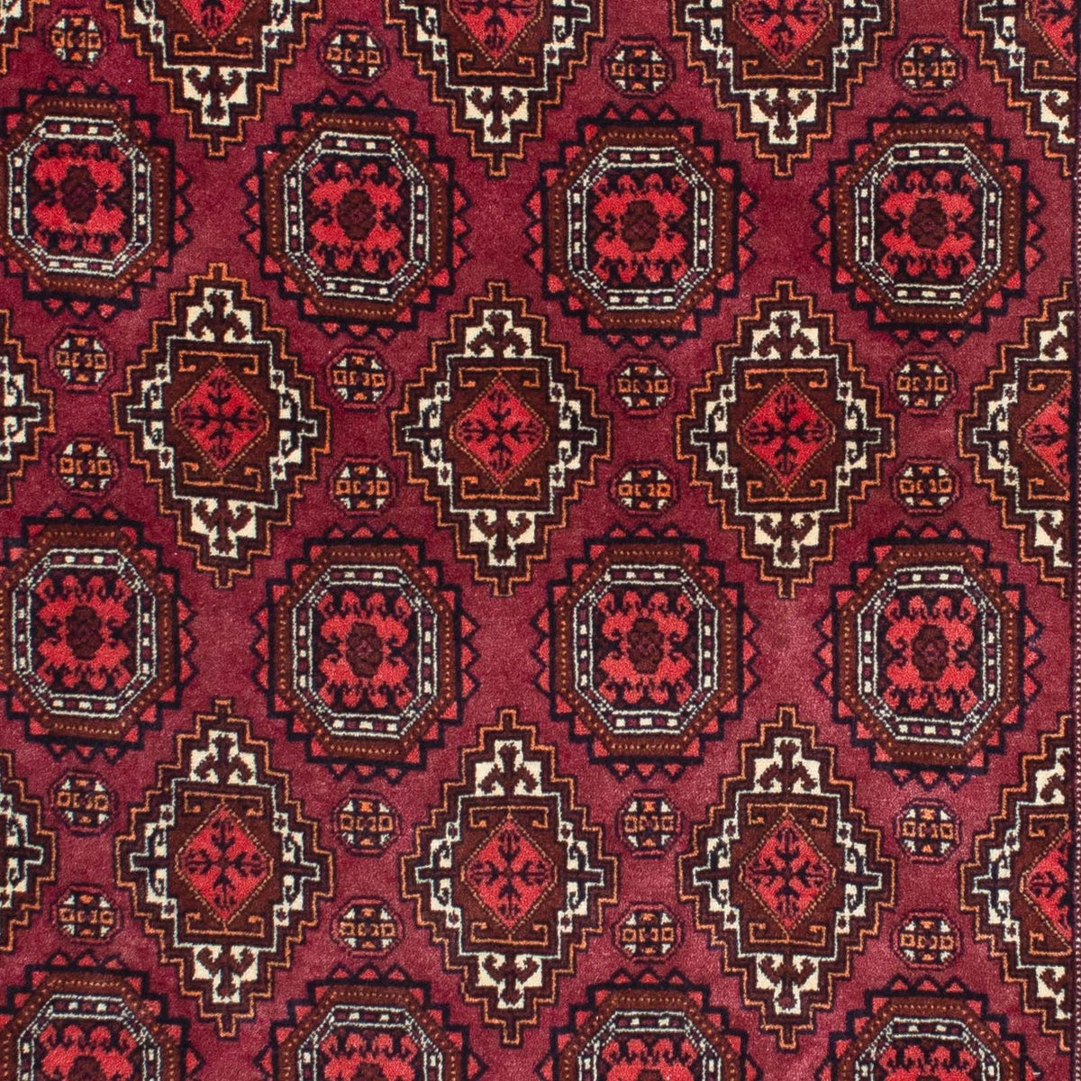 Alfombra Belutsch - 167 x 116 cm - rojo oscuro