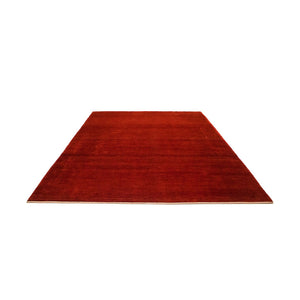 Alfombra Gabbeh - Persa - 320 x 245 cm - rojo oscuro