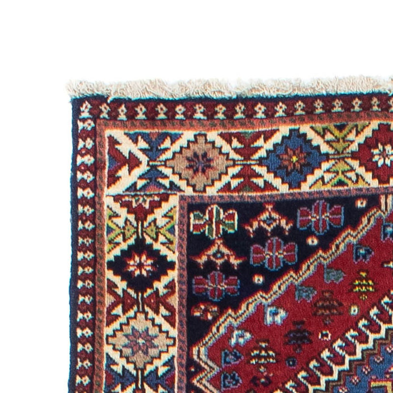 Alfombra de pasillo Alfombra persa - Nómada - 280 x 80 cm - rojo oscuro