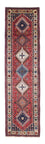 Alfombra de pasillo Alfombra persa - Nómada - 300 x 81 cm - rojo oscuro