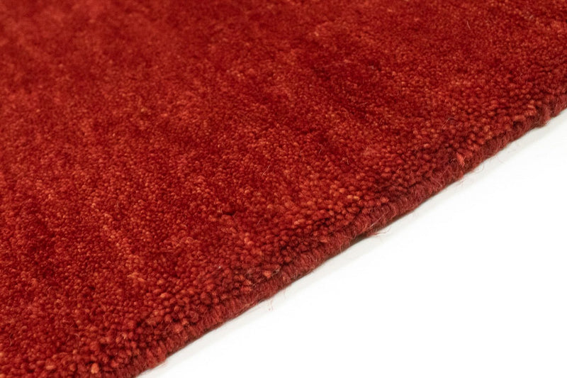 Alfombra de pasillo Alfombra Gabbeh - Persa - 245 x 85 cm - rojo
