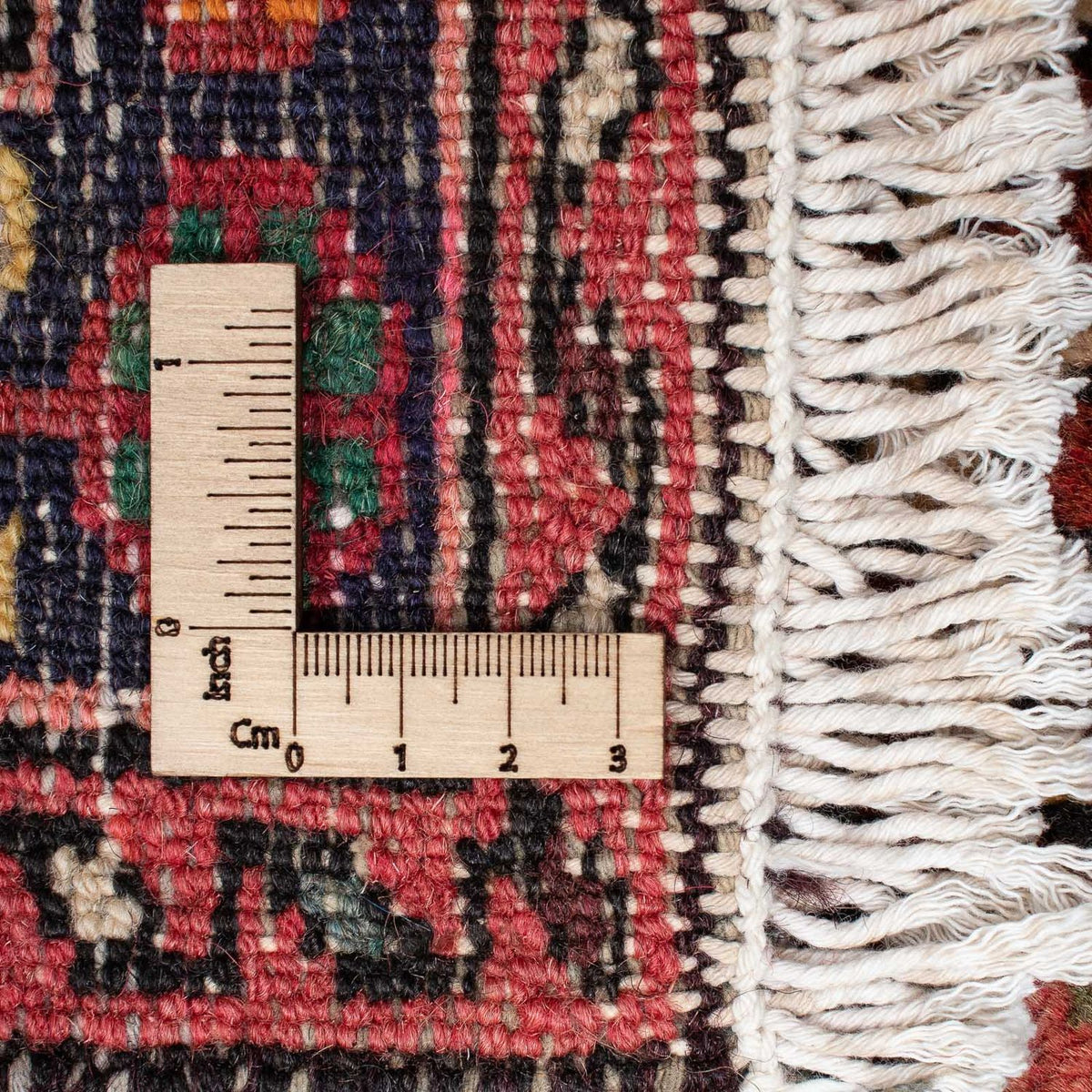 Alfombra de pasillo Alfombra persa - Nómada - 297 x 79 cm - rojo oscuro