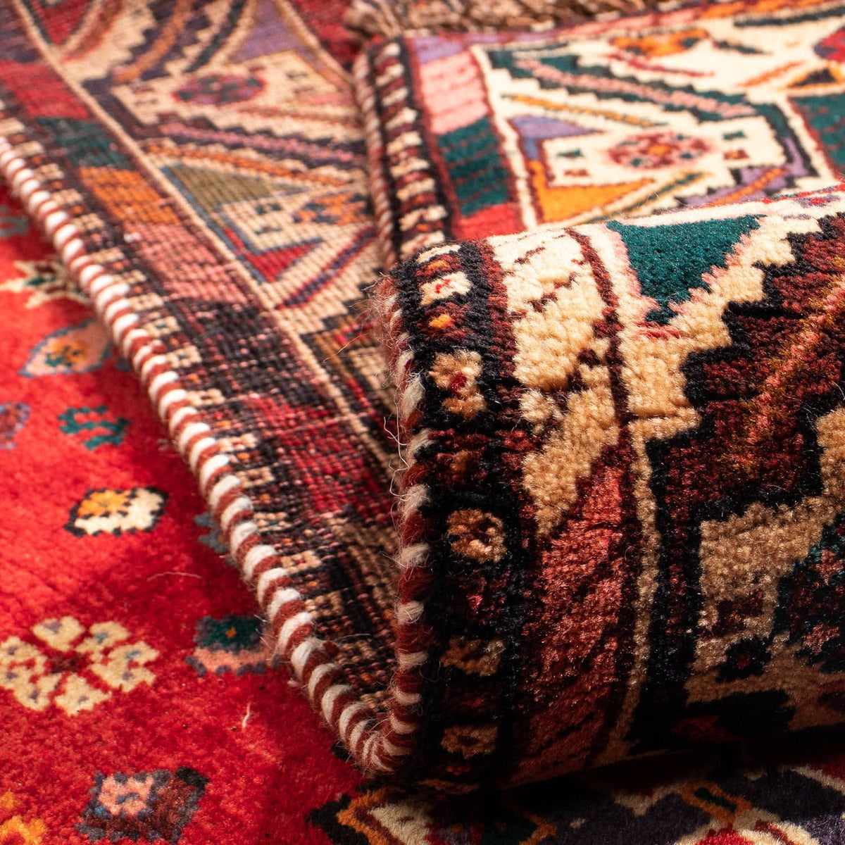 Alfombra persa - Nómada - 296 x 203 cm - rojo oscuro