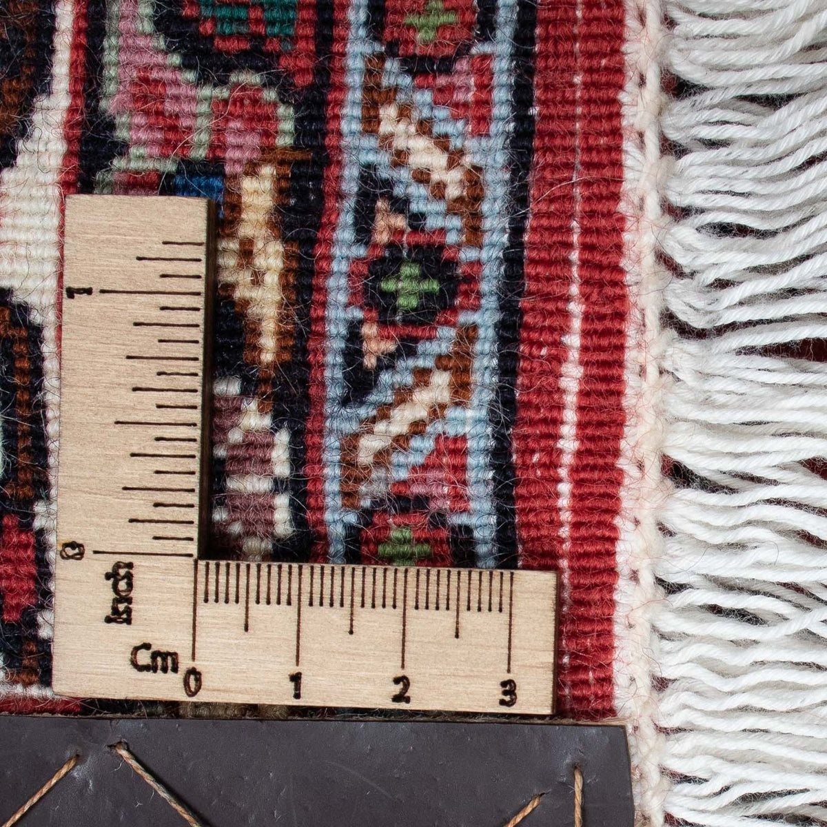 Alfombra persa - Bidjar - 202 x 132 cm - rojo