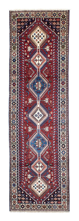 Alfombra de pasillo Alfombra persa - Nómada - 290 x 81 cm - rojo