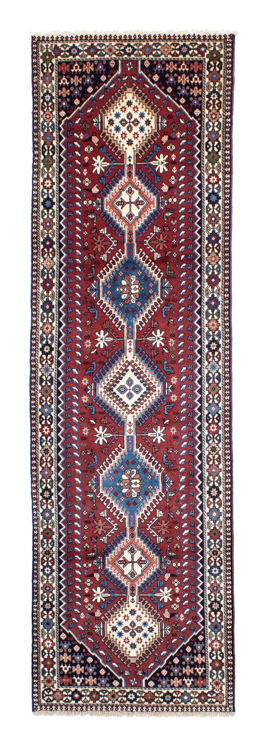 Alfombra de pasillo Alfombra persa - Nómada - 290 x 81 cm - rojo