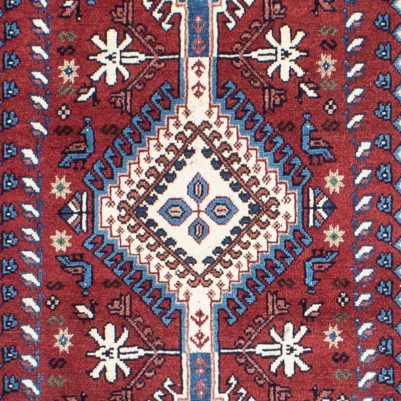Alfombra de pasillo Alfombra persa - Nómada - 290 x 81 cm - rojo