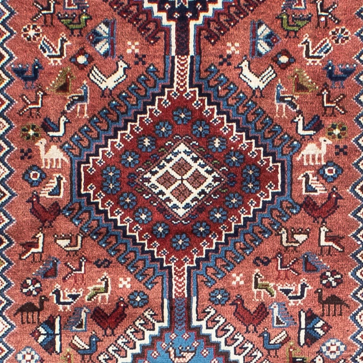 Alfombra de pasillo Alfombra persa - Nómada - 282 x 83 cm - multicolor