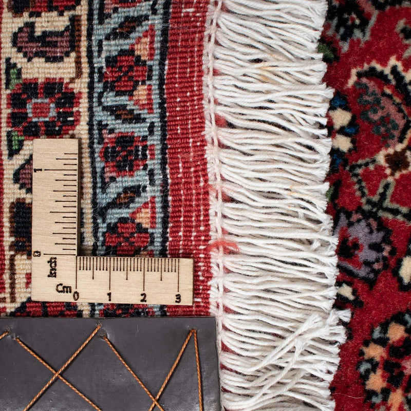 Alfombra persa - Bidjar - 210 x 132 cm - rojo claro