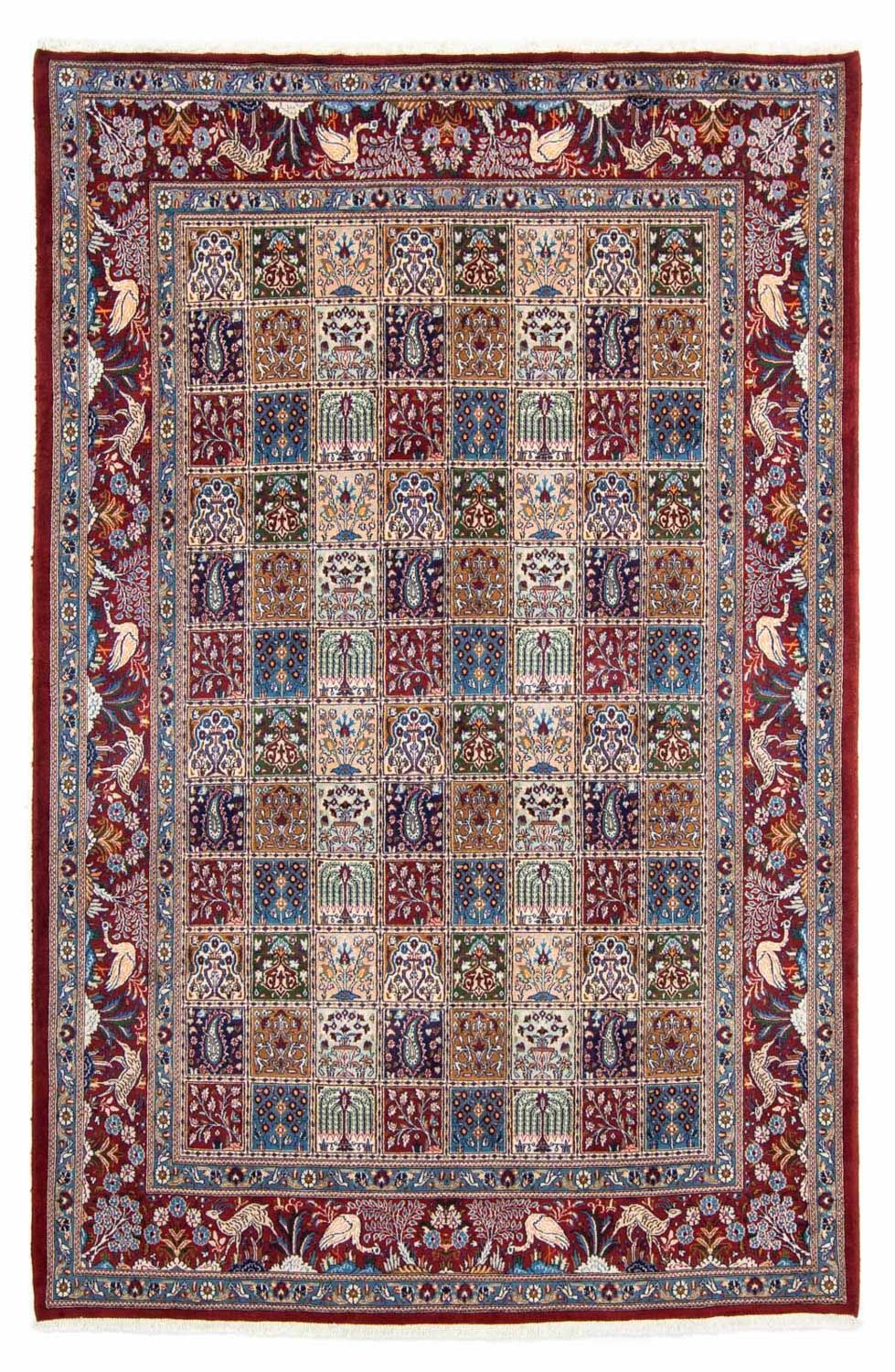 Alfombra persa - Clásica - 295 x 198 cm - rojo oscuro