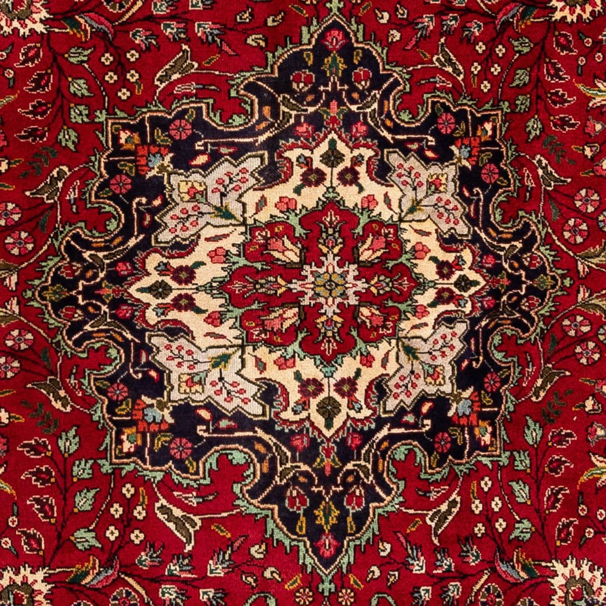 Alfombra persa - Nómada - 308 x 205 cm - rojo oscuro