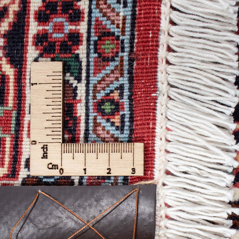 Alfombra persa - Bidjar - 206 x 132 cm - rojo claro