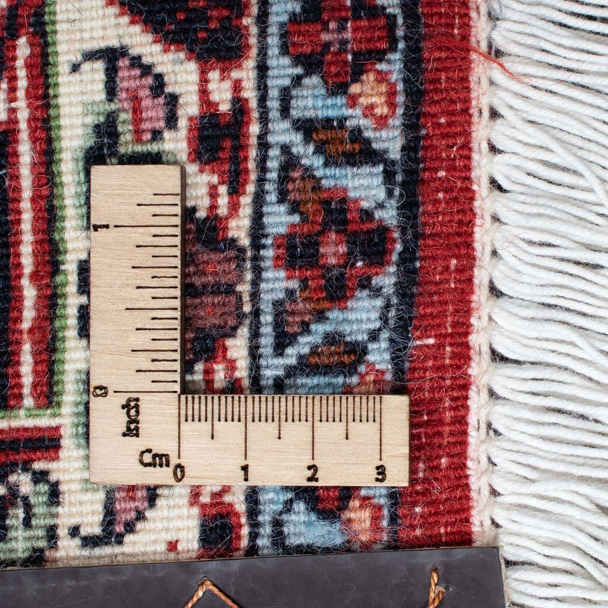 Alfombra persa - Bidjar - 209 x 132 cm - rojo claro