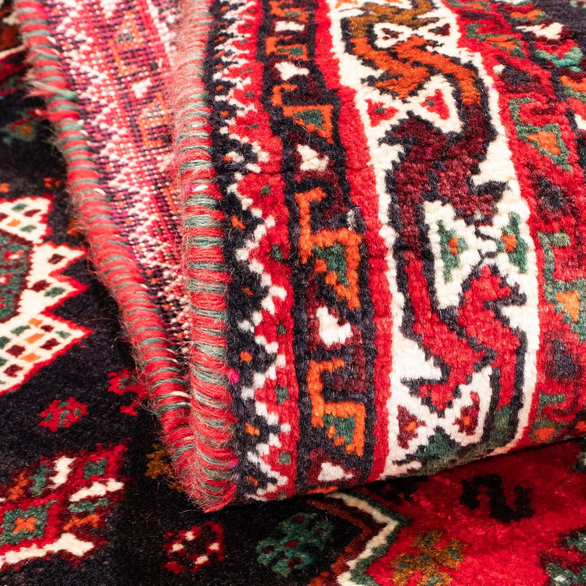 Alfombra persa - Nómada - 154 x 104 cm - rojo oscuro