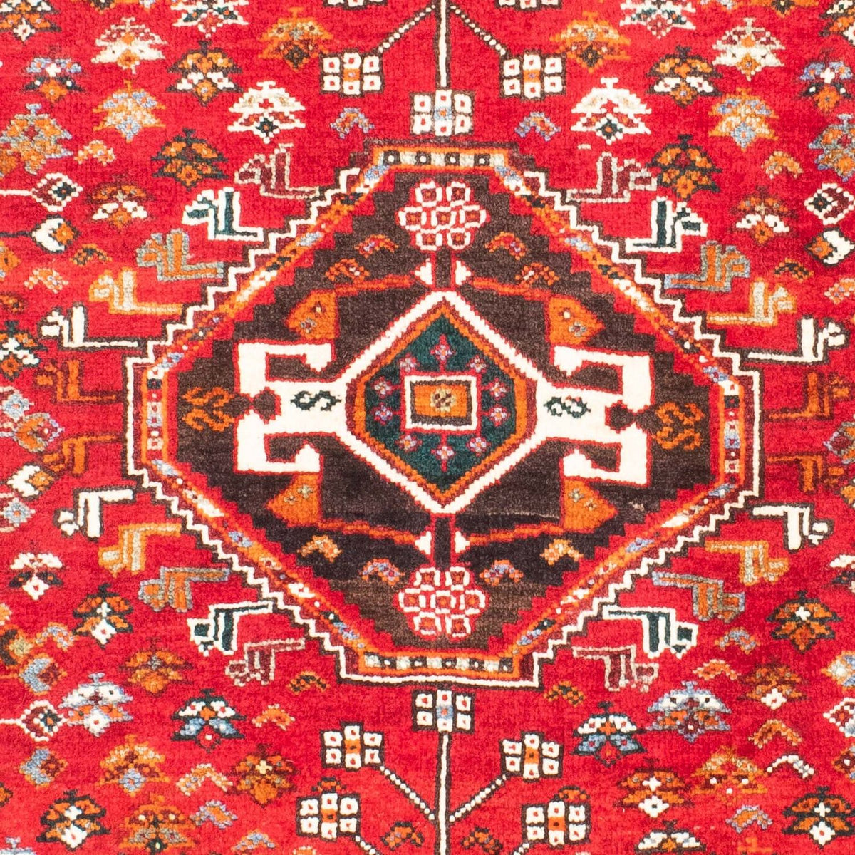 Alfombra persa - Nómada - 155 x 106 cm - rojo