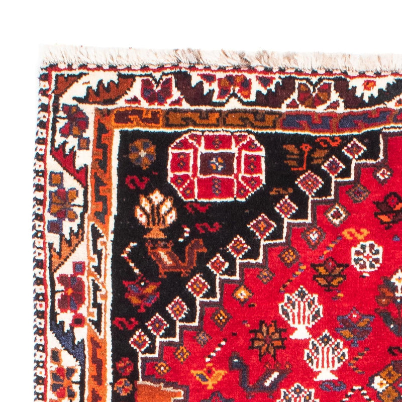 Alfombra persa - Nómada - 168 x 105 cm - rojo oscuro