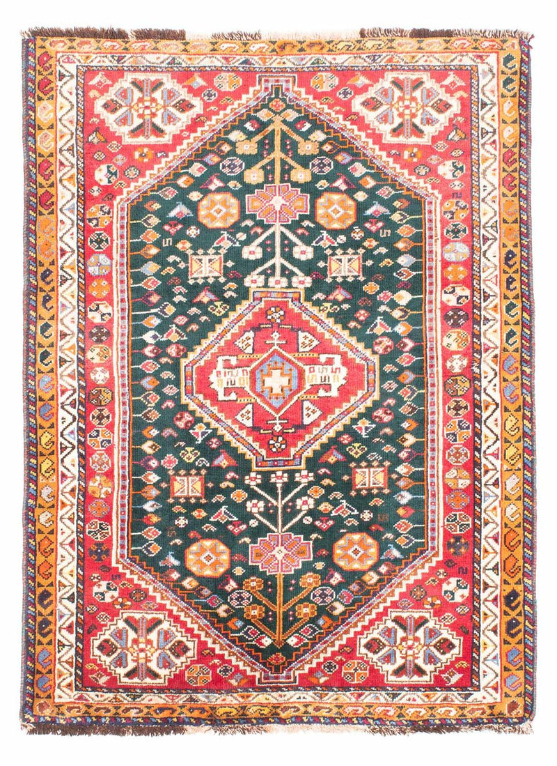 Alfombra persa - Nómada - 150 x 110 cm - azul oscuro