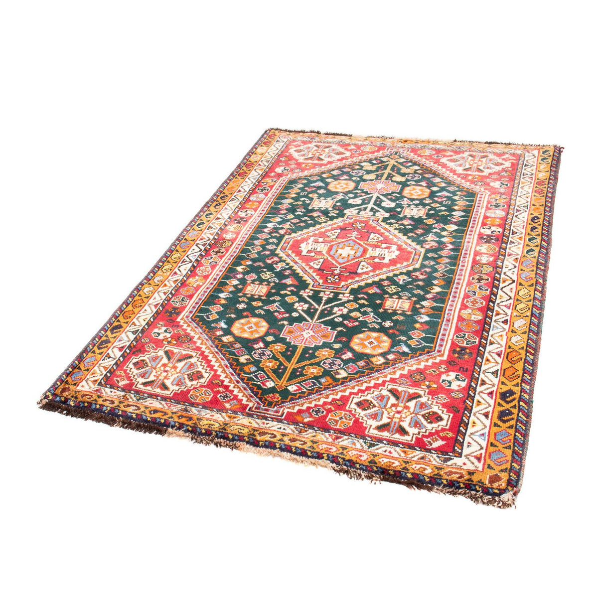 Alfombra persa - Nómada - 150 x 110 cm - azul oscuro