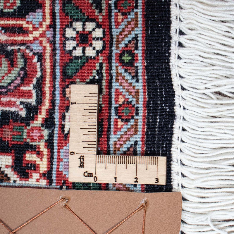 Alfombra persa - Bidjar - 203 x 127 cm - azul oscuro