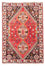Alfombra persa - Nómada - 162 x 114 cm - rojo oscuro