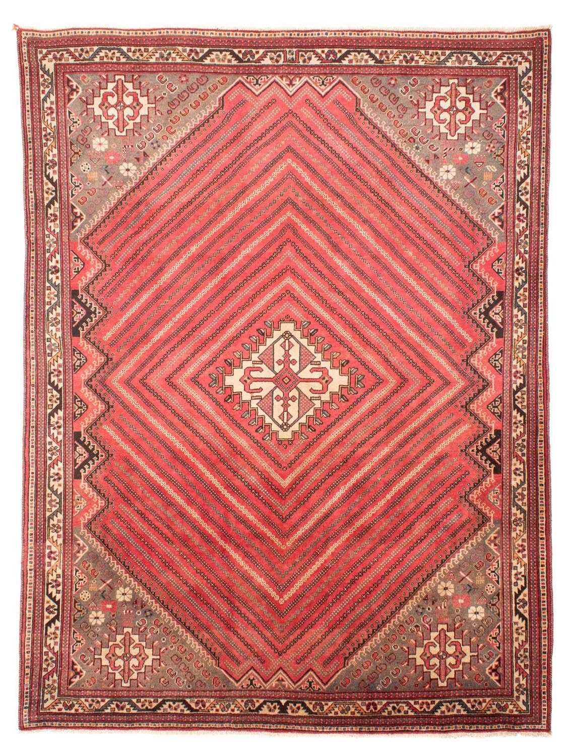 Alfombra persa - Nómada - 289 x 213 cm - rojo