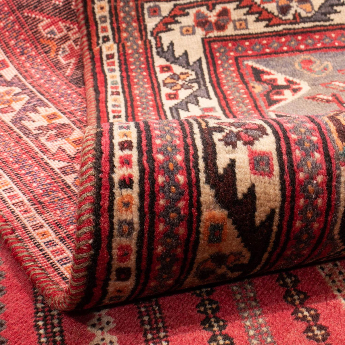 Alfombra persa - Nómada - 289 x 213 cm - rojo