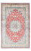 Alfombra persa - Ghom - 156 x 98 cm - rojo
