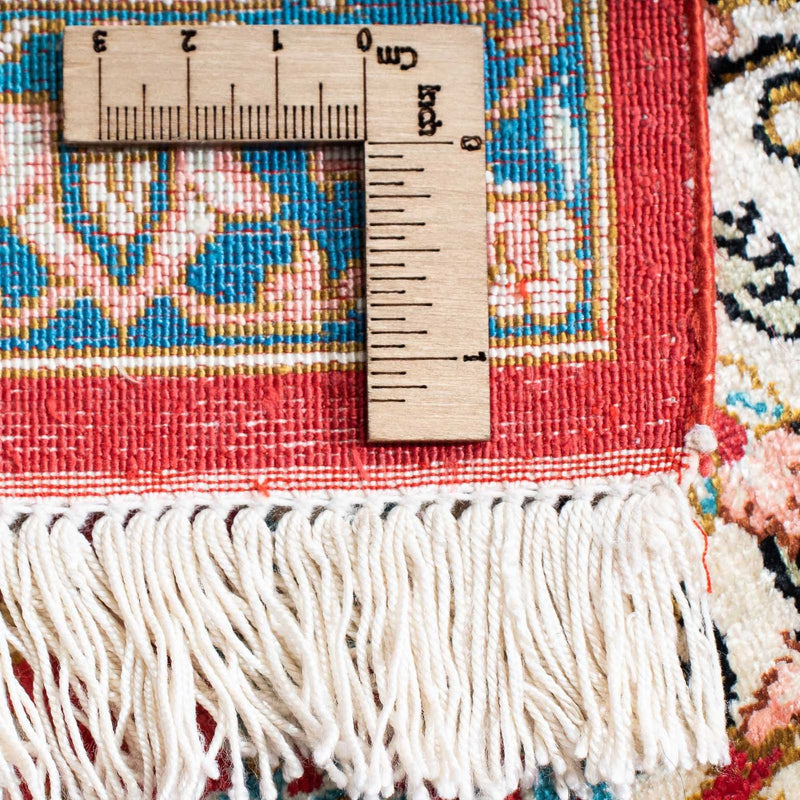 Alfombra persa - Ghom - 156 x 98 cm - rojo