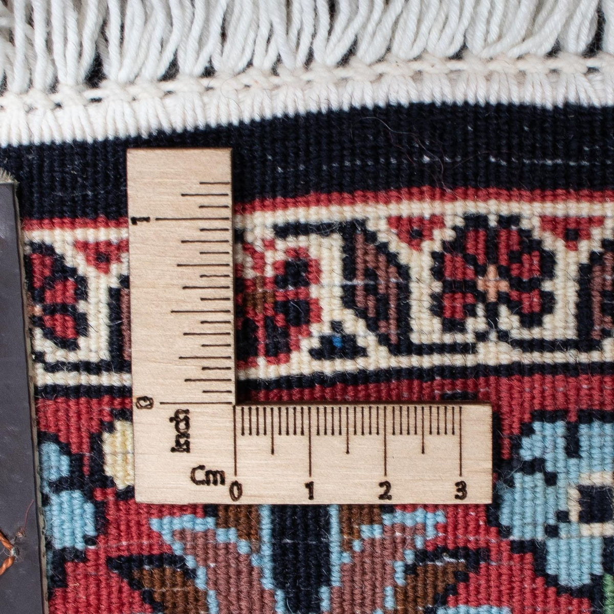 Alfombra de pasillo Alfombra persa - Bidjar - 209 x 98 cm - azul oscuro