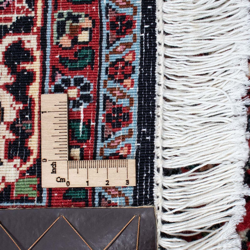 Alfombra persa - Bidjar - 215 x 128 cm - rojo claro