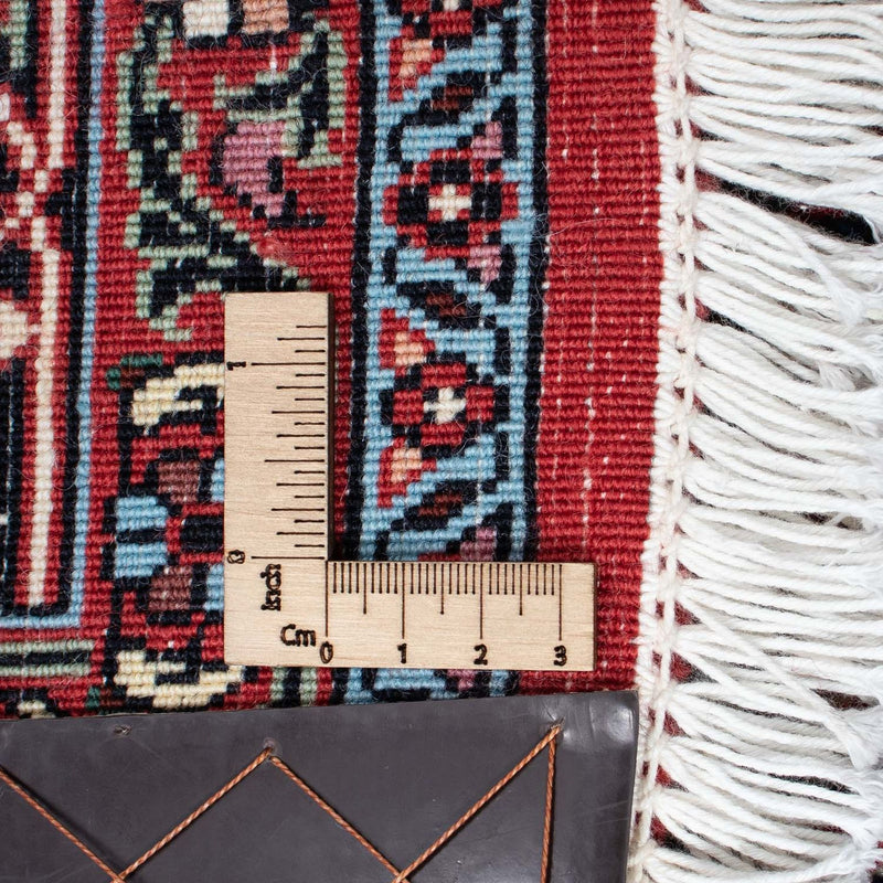 Alfombra persa - Bidjar - 210 x 130 cm - rojo claro