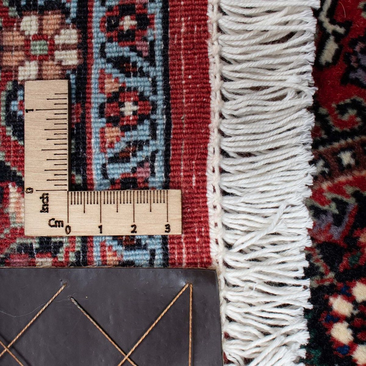 Alfombra persa - Bidjar - 205 x 130 cm - rojo claro