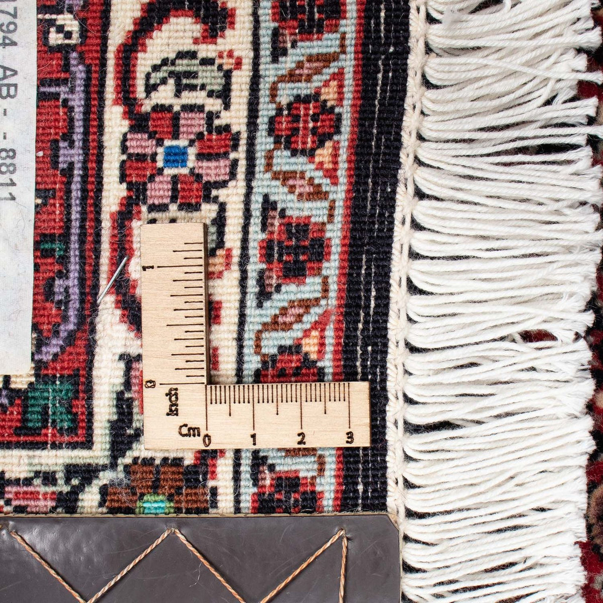 Alfombra persa - Bidjar - 214 x 133 cm - rojo