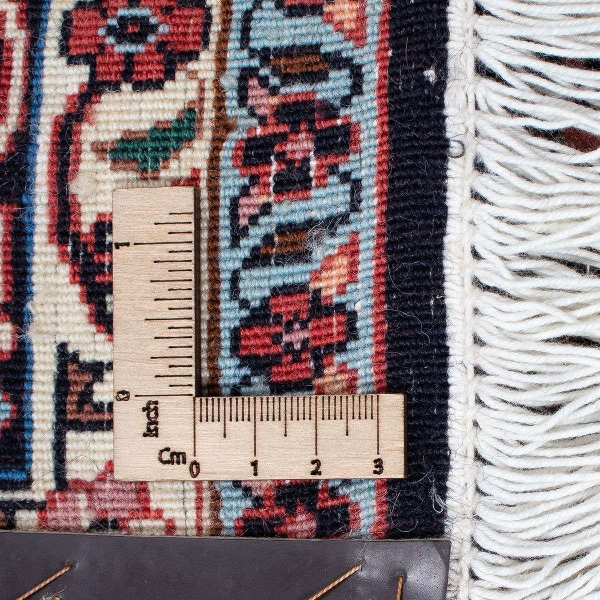 Alfombra persa - Bidjar - 202 x 131 cm - rojo claro