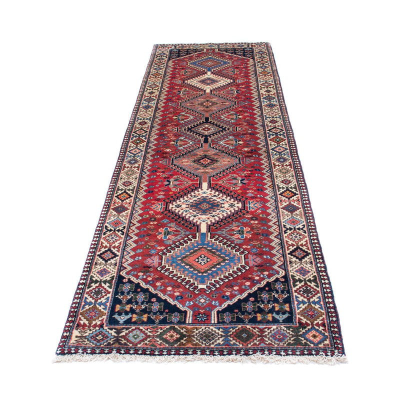 Alfombra de pasillo Alfombra persa - Nómada - 292 x 80 cm - rojo claro