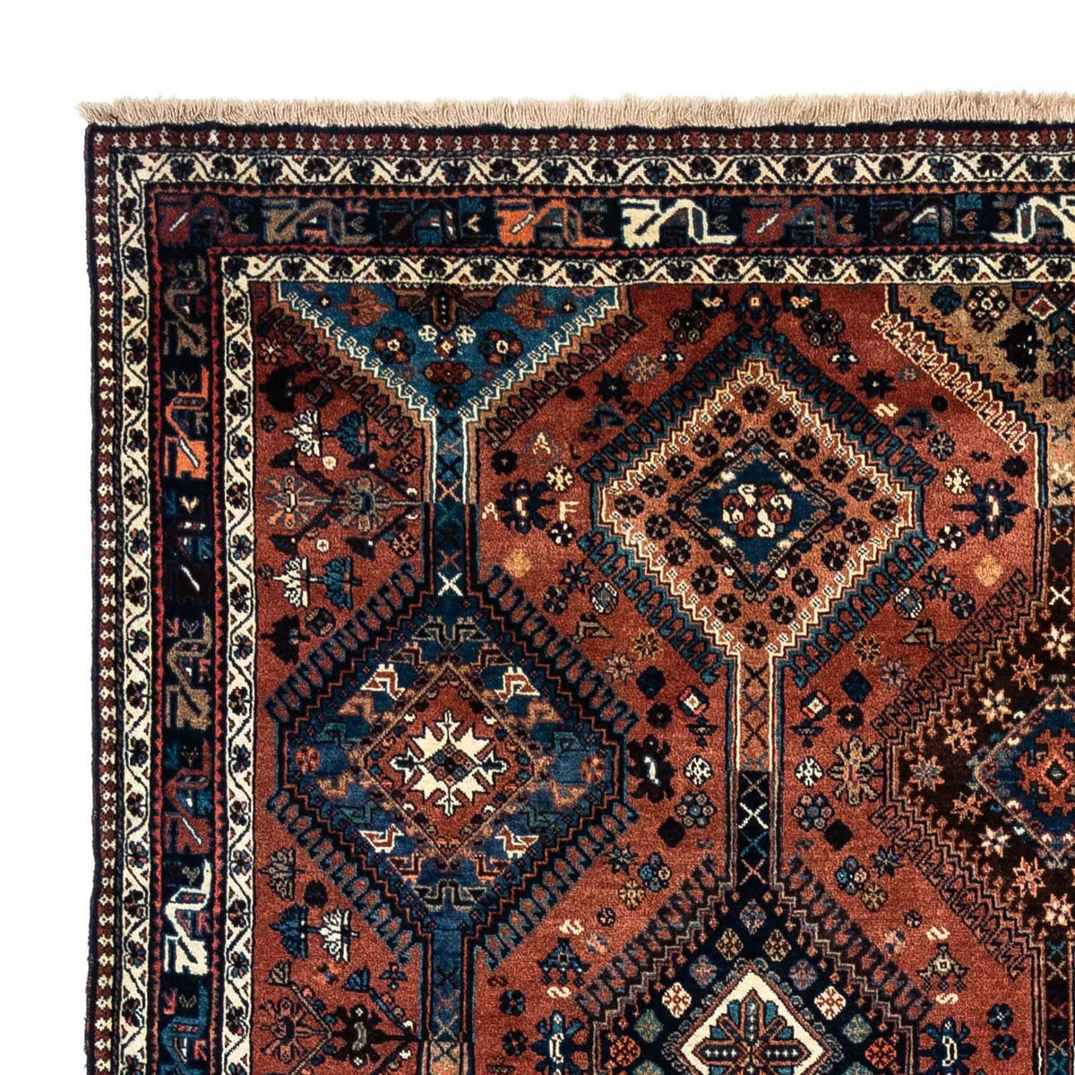 Alfombra persa - Nómada - 322 x 207 cm - marrón