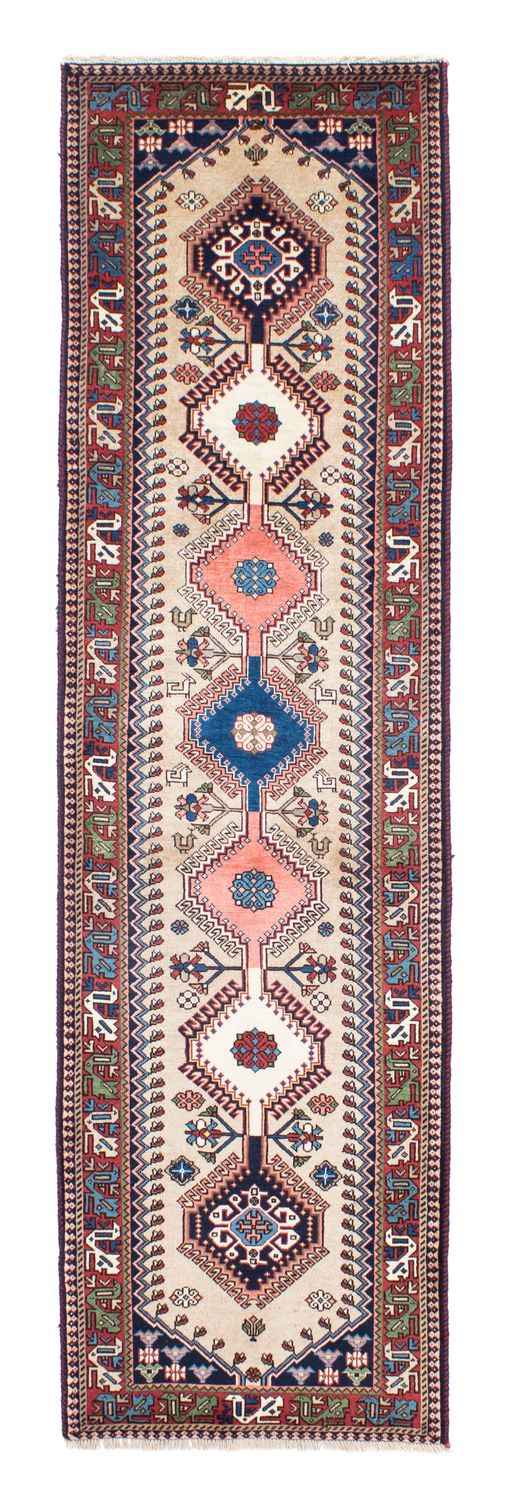 Alfombra de pasillo Alfombra persa - Nómada - 292 x 80 cm - beige
