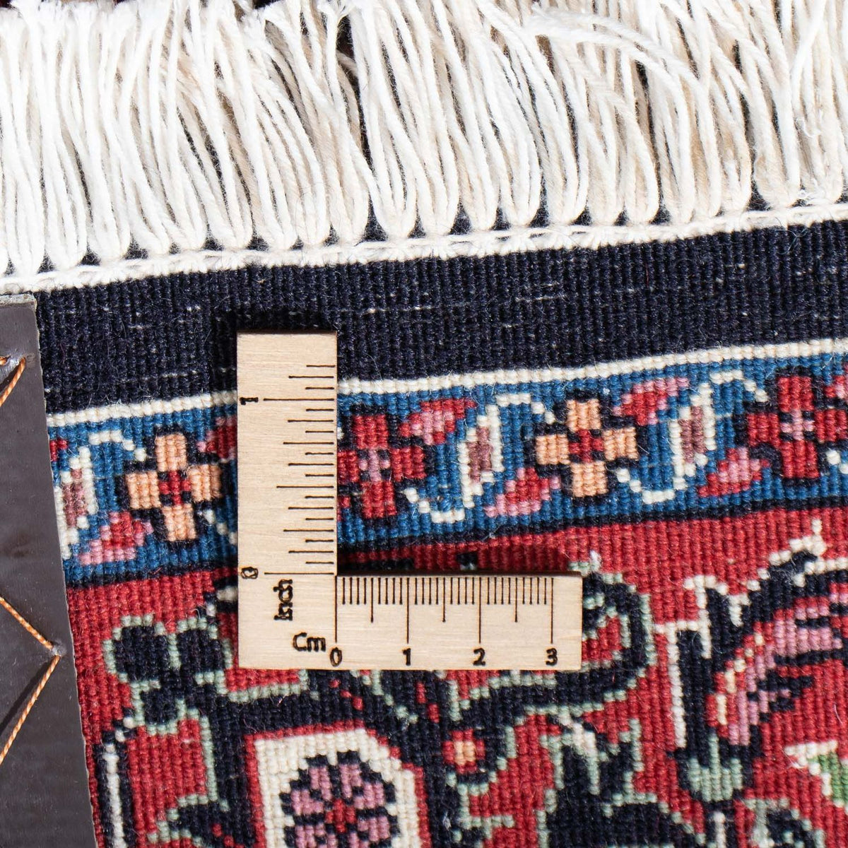 Alfombra de pasillo Alfombra persa - Bidjar - 206 x 73 cm - azul oscuro