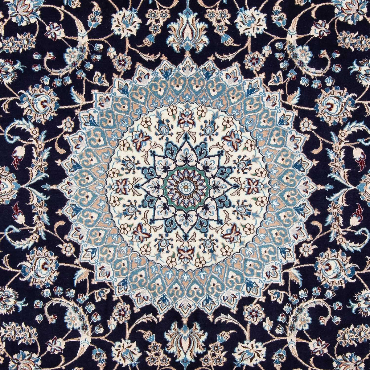 Alfombra Persa - Nain - Real - 300 x 197 cm - negro