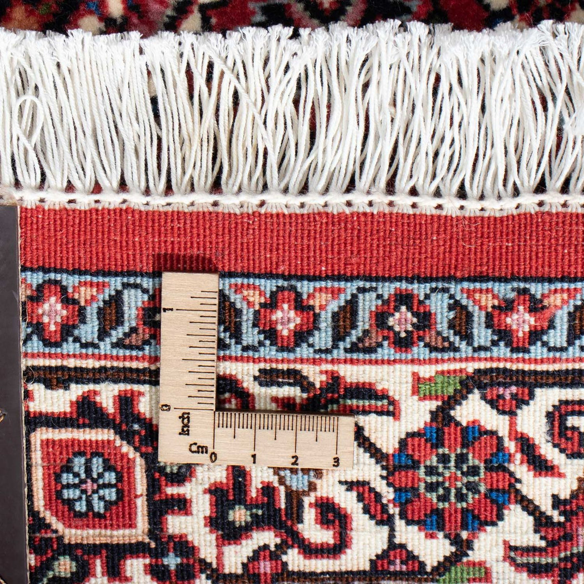 Alfombra de pasillo Alfombra persa - Bidjar - 213 x 75 cm - azul oscuro