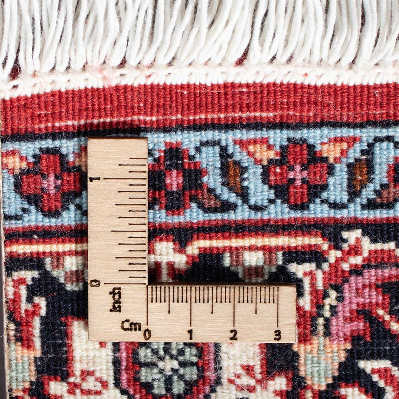 Alfombra de pasillo Alfombra persa - Bidjar - 195 x 73 cm - rojo