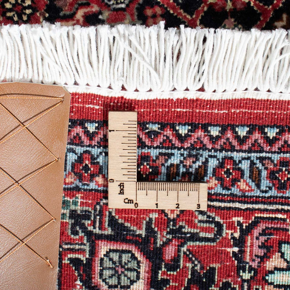 Alfombra de pasillo Alfombra persa - Bidjar - 295 x 85 cm - rojo