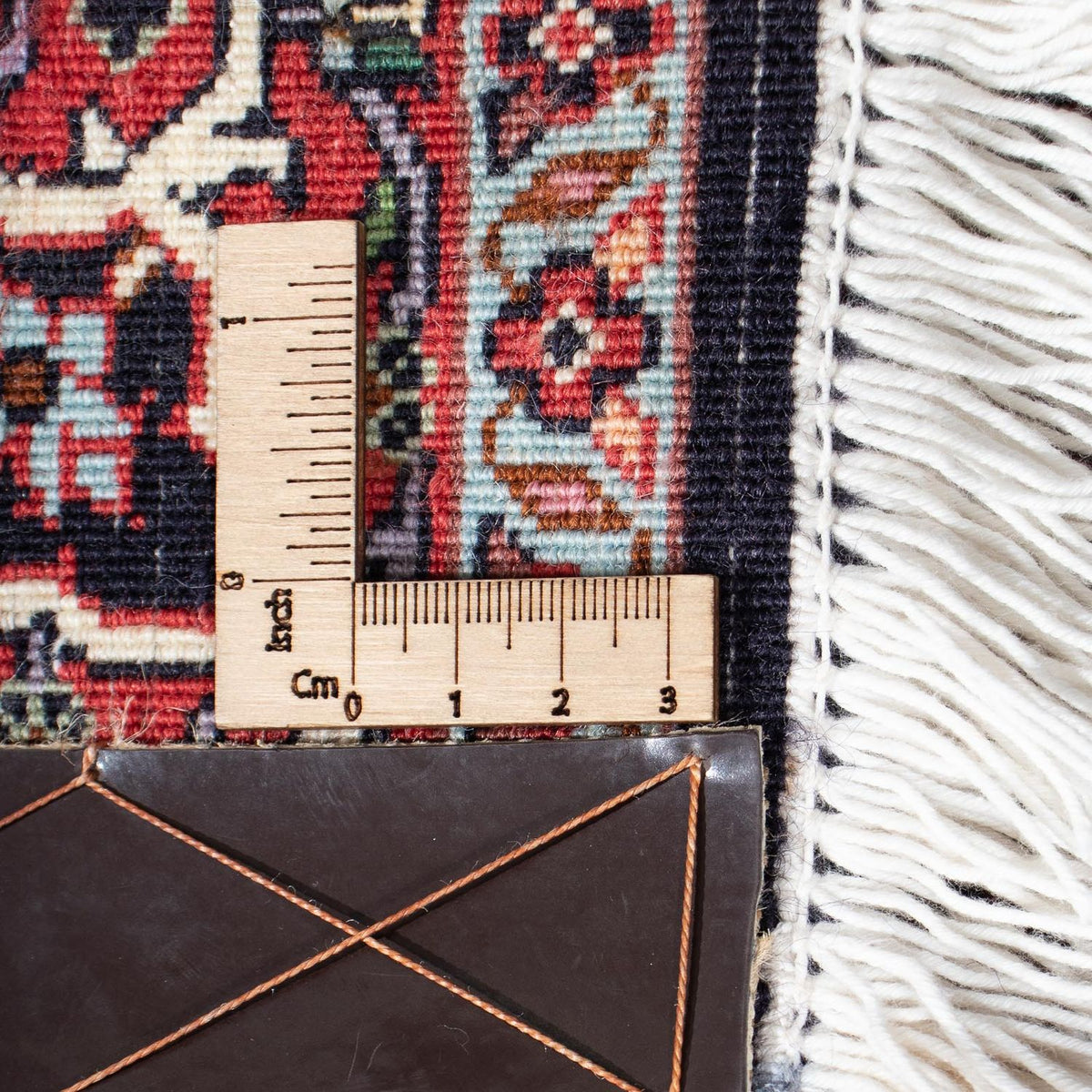 Alfombra de pasillo Alfombra persa - Bidjar - 302 x 84 cm - beige