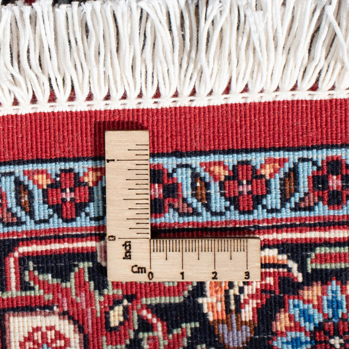 Alfombra de pasillo Alfombra persa - Bidjar - 306 x 91 cm - beige