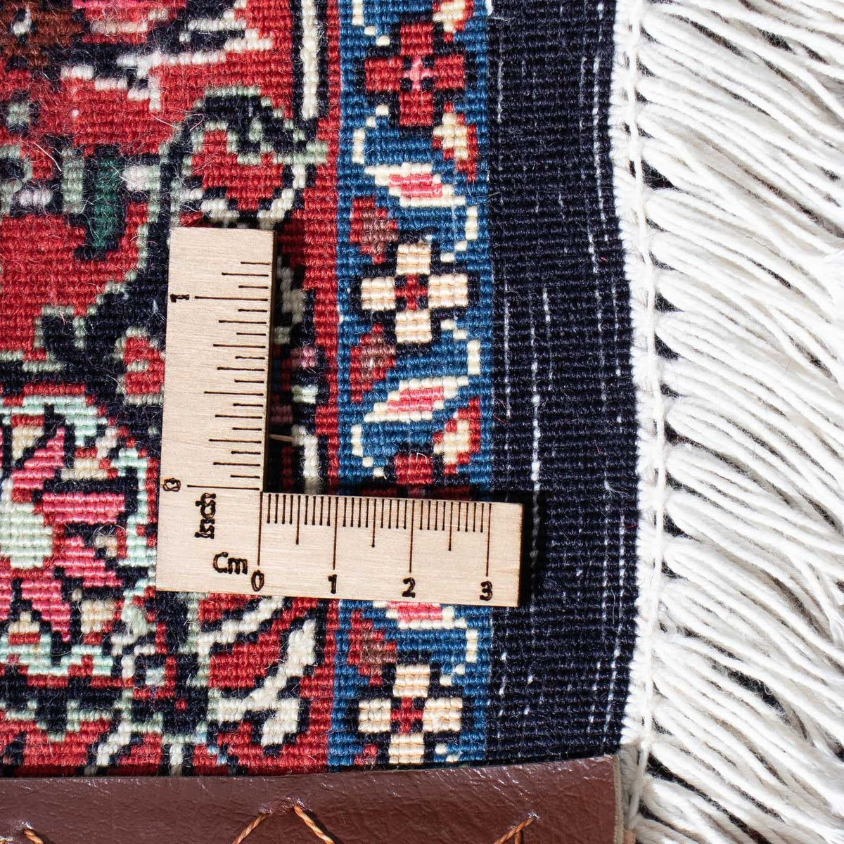 Alfombra de pasillo Alfombra persa - Bidjar - 300 x 84 cm - azul oscuro