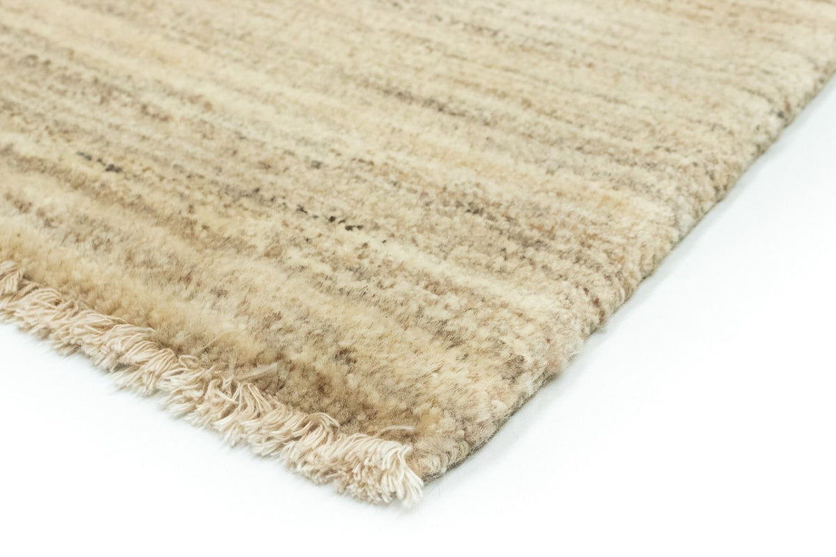 Alfombra de pasillo Alfombra Gabbeh - Indus - 187 x 62 cm - beige