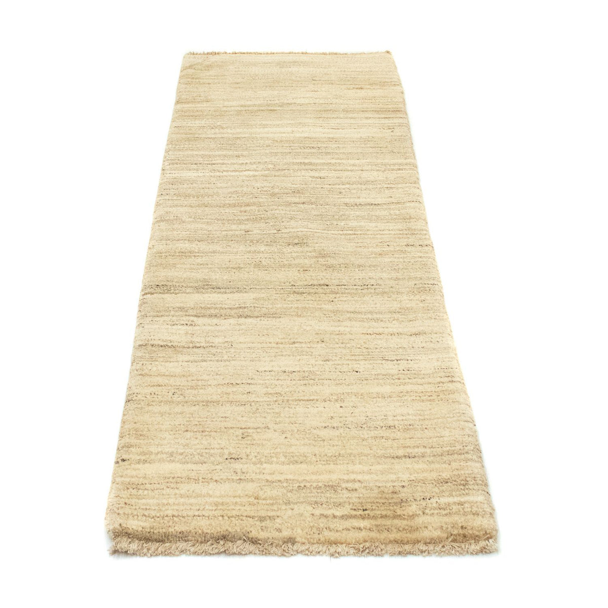 Alfombra de pasillo Alfombra Gabbeh - Indus - 187 x 62 cm - beige
