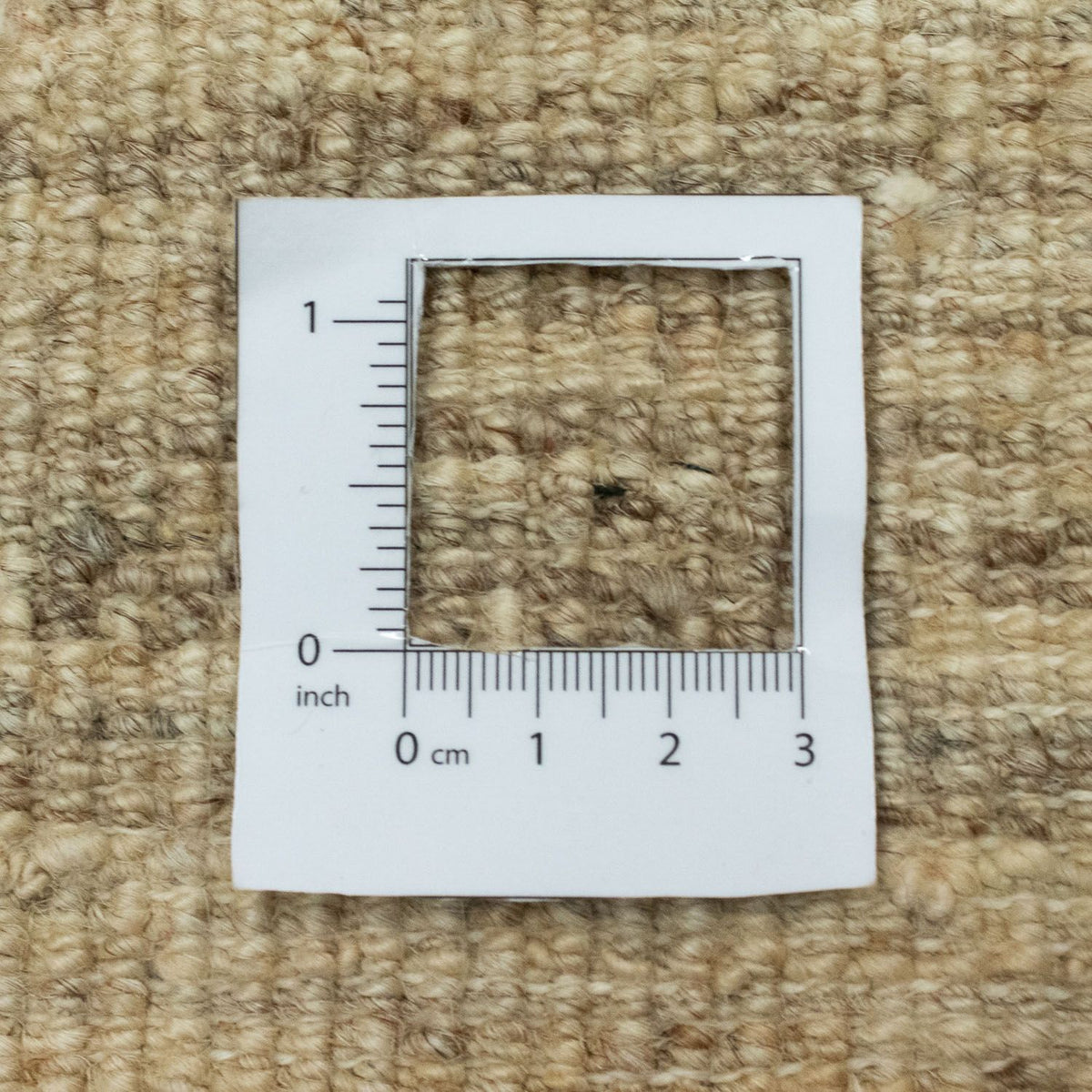 Alfombra de pasillo Alfombra Gabbeh - Indus - 187 x 62 cm - beige